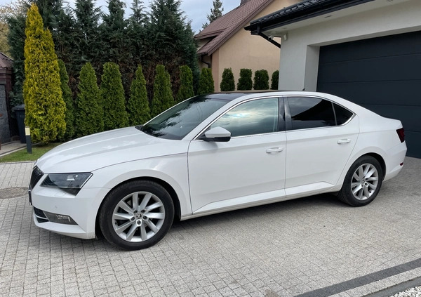 Skoda Superb cena 79900 przebieg: 153000, rok produkcji 2019 z Brzeszcze małe 781